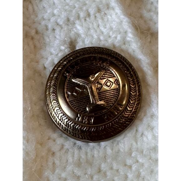 Retrofête  ivory cable knit DRESS TALA retro party size M - Picture 12 of 14